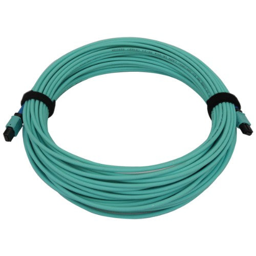 Tripp Lite N846B-20M-24-P InfiniBand/fibre optic cable 787.4" (20 m) MPO/MTP OFNR Aqua color, Black, Blue