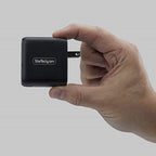 StarTech.com 1065NB-WALL-CHARGER mobile device charger Universal Black AC Fast charging Indoor
