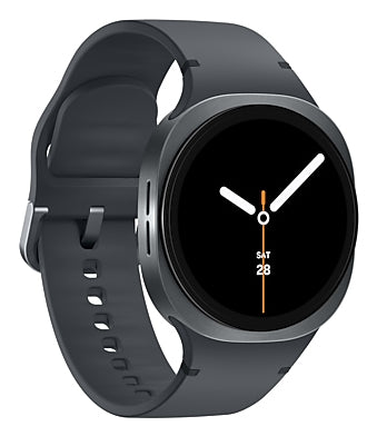 Samsung Galaxy Watch 8 1.3" AMOLED 44 mm Digital 438 x 438 pixels Touchscreen 4G Graphite Wi-Fi GPS (satellite)