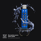 iStorage datAshur Pro USB flash drive 4 GB USB Type-A 3.2 Gen 1 (3.1 Gen 1) Blue