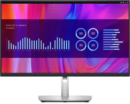 DELL P Series P2723DE computer monitor 27" 2560 x 1440 pixels Quad HD LCD Black