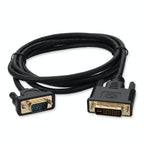 AddOn Networks DVII2VGAB6F video cable adapter 70.9" (1.8 m) DVI-I VGA (D-Sub) Black