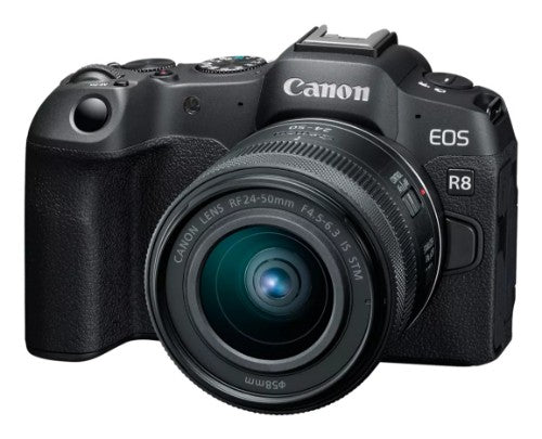 Canon EOS R8 RF24-50 mm F4.5-6.3 IS STM MILC 24.2 MP CMOS 6000 x 4000 pixels Black