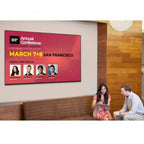 Sharp 4P-B75EJ2U signage display Digital signage flat panel 75" LED Wi-Fi 380 cd/m² 4K Ultra HD Black Linux