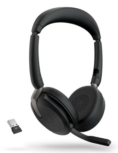 Jabra Evolve2 65 Flex Headset Wireless Head-band Office/Call center USB Type-A Bluetooth