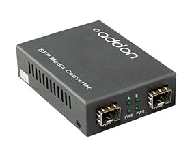 AddOn Networks ADD-GMC-2SFP network media converter 1000 Mbit/s 1550 nm Multi-mode, Single-mode Black
