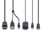 StarTech.com C2-D46-UAC-CBL-KVM KVM switch Black