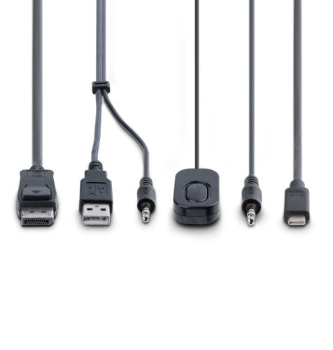 StarTech.com C2-D46-UAC-CBL-KVM KVM switch Black