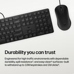 HP 175C Wired Mouse and Keyboard Combo