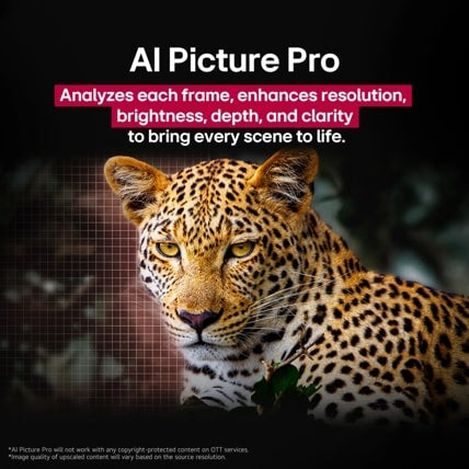 LG OLED evo AI OLED48C5PUA TV 48" 4K Ultra HD Smart TV Wi-Fi Black