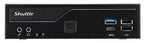 Shuttle DH610S PC/workstation barebone Slim PC Black Intel H610