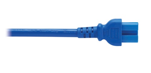 Eaton P018-E06-ABL-6 power cable Blue 70.9" (1.8 m) C14 coupler C15 coupler