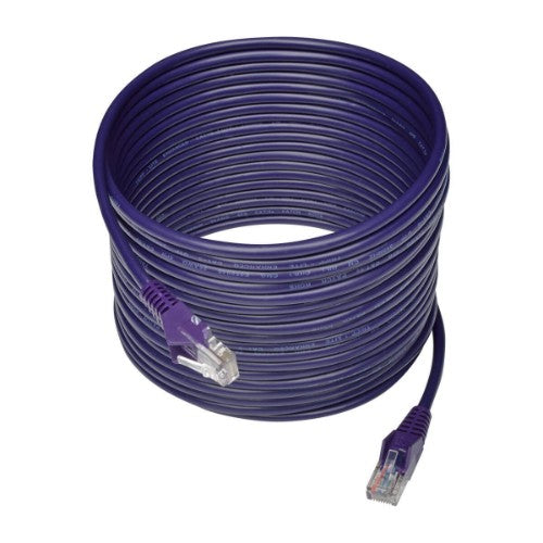 Tripp Lite N001-025-PU networking cable Purple 299.2" (7.6 m) Cat5e U/UTP (UTP)