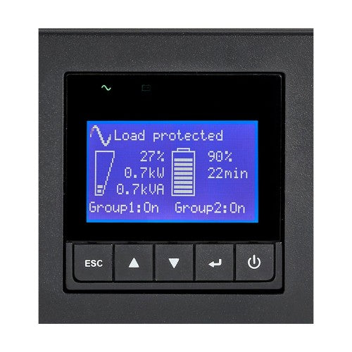 Eaton 9PX1500RT-L uninterruptible power supply (UPS) Double-conversion (Online) 1.5 kVA 1350 W 8 AC outlet(s)