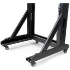 StarTech.com 2POSTRACK42 rack cabinet 42U Freestanding rack Black