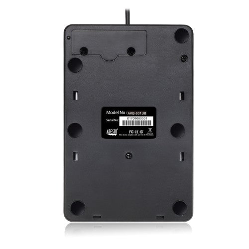 Adesso AKB-601UB numeric keypad Universal USB Black