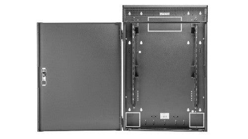 Panduit WME3BL rack cabinet 3U Wall mounted rack Black