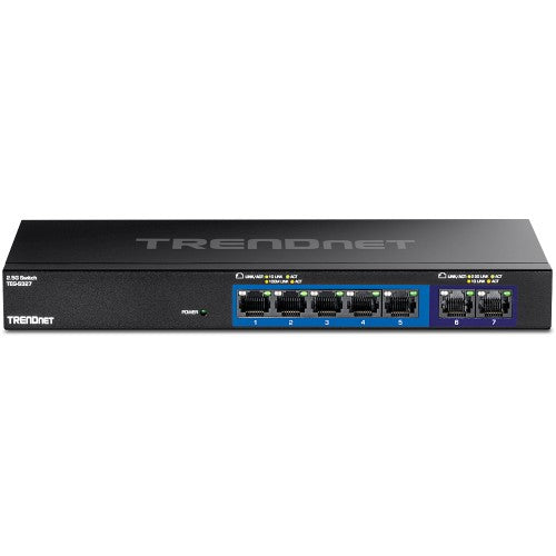 Trendnet TEG-S327 network switch 2.5G Ethernet (100/1000/2500) Black