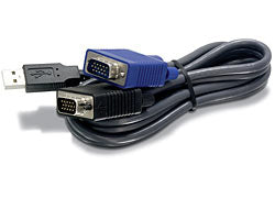 Trendnet TK-CU15 KVM cable Black 177.2" (4.5 m)