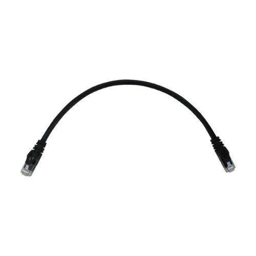 Tripp Lite N261-001-BK networking cable Black 11.8" (0.3 m) Cat6a U/UTP (UTP) Round