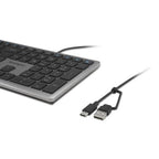 Kensington KB515 EQ keyboard Home/Office USB QWERTY Gray