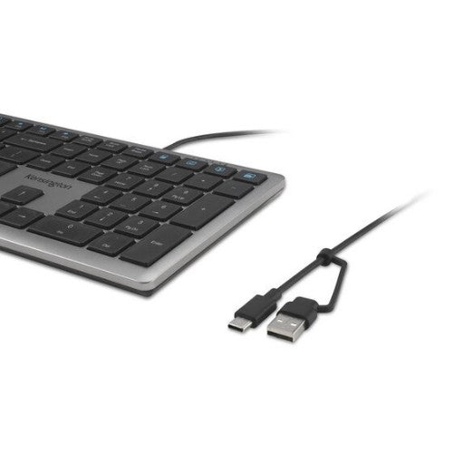 Kensington KB515 EQ keyboard Home/Office USB QWERTY Gray