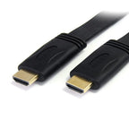 StarTech.com HDMIMM25FL HDMI cable 299.2" (7.6 m) HDMI Type A (Standard) Black