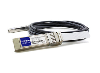 AddOn Networks 462-3638-AO InfiniBand/fibre optic cable 19.7" (0.5 m) QSFP+ 4 Black