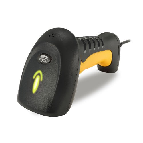Adesso NuScan 5200TU Handheld bar code reader 1D/2D CMOS Yellow