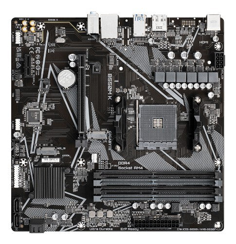 GIGABYTE B550M K motherboard AMD B550 Socket AM4 micro ATX