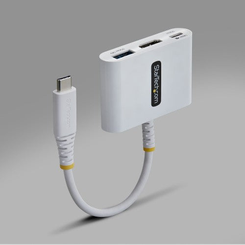 StarTech.com 168W-USBC-MULTIPORT laptop dock/port replicator Wired USB 3.2 Gen 1 (3.1 Gen 1) Type-C White