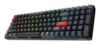 Adesso EasyTouch 1200 keyboard Home/Office USB + RF Wireless + Bluetooth QWERTY US English Black, Gray