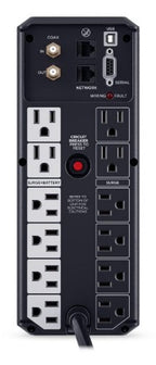 CyberPower LCD Intelligent uninterruptible power supply (UPS) Line-Interactive 1.35 kVA 815 W 12 AC outlet(s)