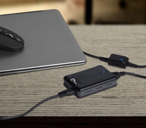 Siig AC-PW1212-S1 power adapter/inverter Indoor 90 W Black