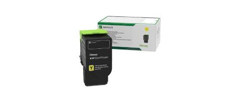 Lexmark 78C0UYG toner cartridge Yellow