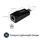 StarTech.com USB31000NDS network card Ethernet 1000 Mbit/s