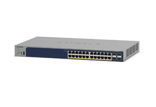 NETGEAR GS728TPP Managed L2/L3/L4 Gigabit Ethernet (10/100/1000) Power over Ethernet (PoE) 1U Gray