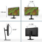 Philips 3000 series 27B1U3900/75 computer monitor 27" 3840 x 2160 pixels 4K Ultra HD LCD Black
