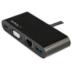 StarTech.com DKT30CVAGPD laptop dock/port replicator Wired USB 3.2 Gen 1 (3.1 Gen 1) Type-C Black