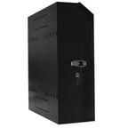 Weltron 90-4090WMENV-5U rack cabinet Wall mounted rack Black
