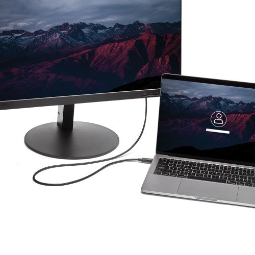 StarTech.com CDP2VGAMM2MB video cable adapter 78.7" (2 m) USB Type-C VGA (D-Sub) Black