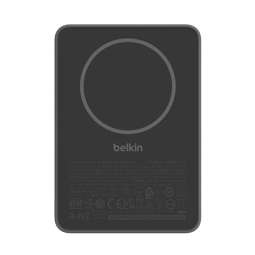 Belkin BPD015FQBK power bank Lithium-Ion (Li-Ion) 5000 mAh Wireless charging Black