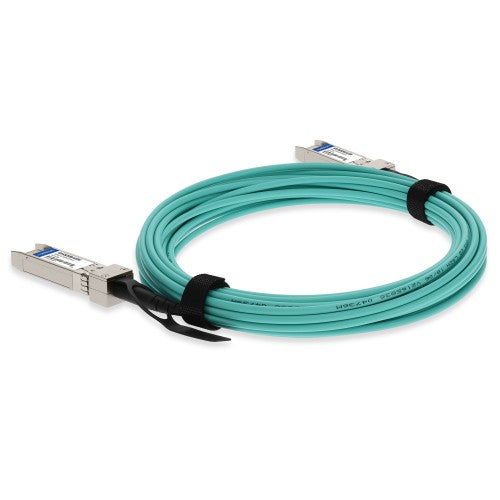 AddOn Networks ADD-S28CIS28DE-AOC6M InfiniBand/fibre optic cable 236.2" (6 m) SFP28 AOC Aqua color