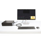 StarTech.com 133DISPLAYPORTHDMI21 video cable adapter 78.7" (2 m) DisplayPort HDMI Black, Silver