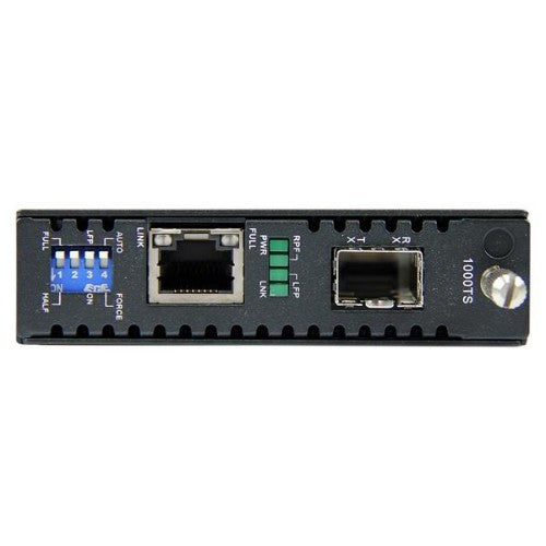 StarTech.com ET91000SFP2 network media converter 1250 Mbit/s Black