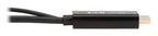 Tripp Lite P130-06N-DP-4K6 video cable adapter 10" (0.254 m) HDMI Type A (Standard) DisplayPort + USB Type-A Black