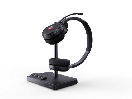 Yealink WH62 Dual UC Headset Wireless Head-band Office/Call center Micro-USB Charging stand Black