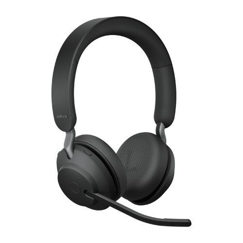 Jabra Evolve2 65 Headset Wireless Head-band Office/Call center USB Type-C Bluetooth Charging stand