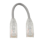Tripp Lite N201-S8N-GY networking cable Gray 7.87" (0.2 m) Cat6 U/UTP (UTP)