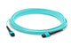 AddOn Networks ADD-MPOMPO-2M5OM4LZ InfiniBand/fibre optic cable 78.7" (2 m) MPO Aqua color